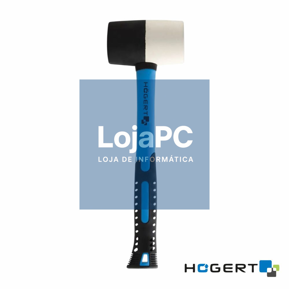 Maço Em Borracha 680g Preto e Branco HOGERT