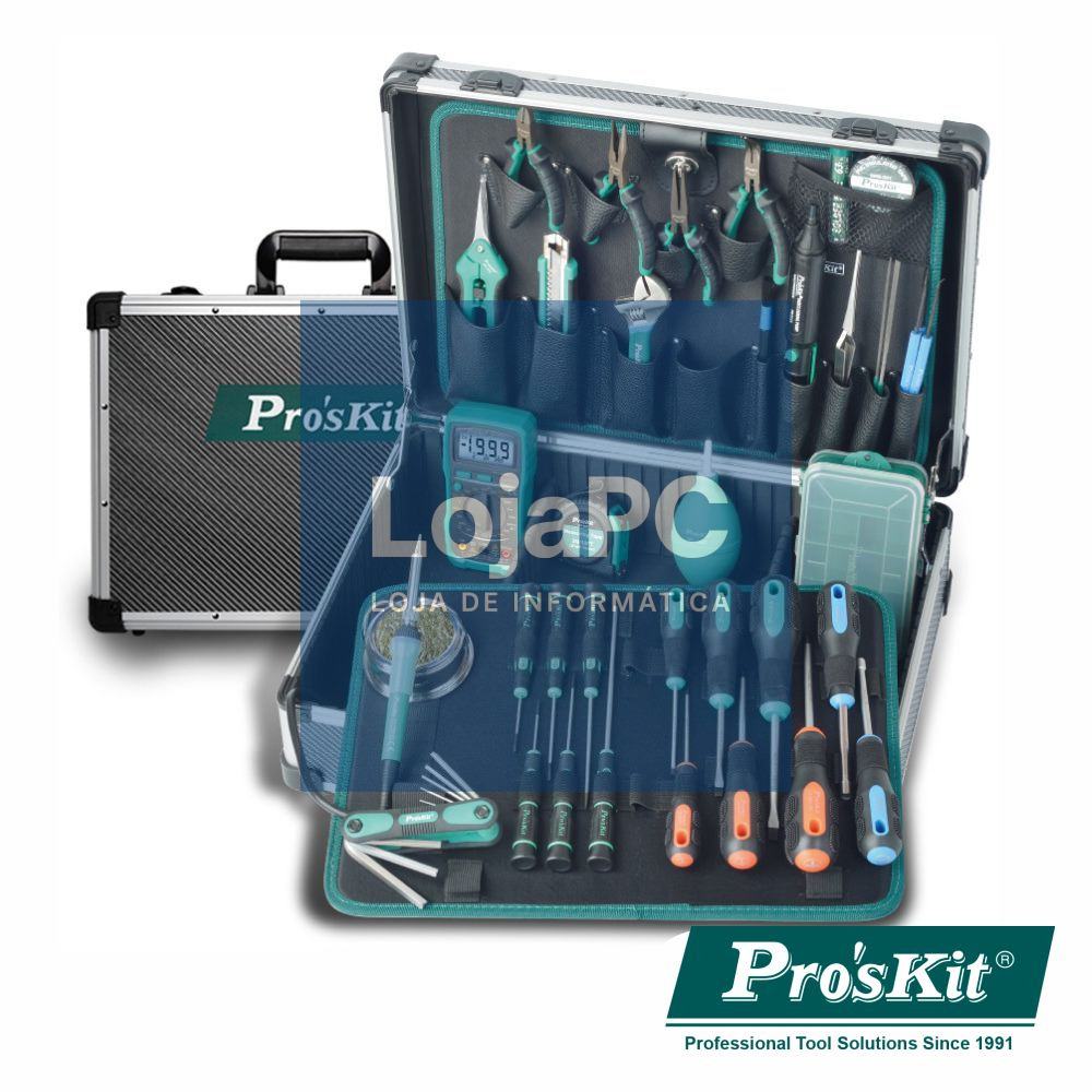 Mala Ferramentas Profissional 39 Peças PROSKIT