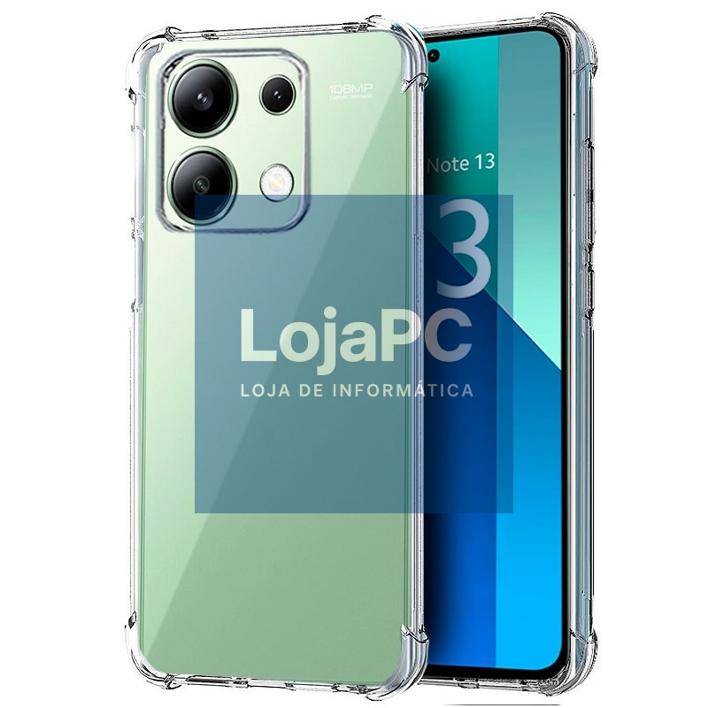 COOL Case for Xiaomi Redmi Note 13 AntiShock Transparent