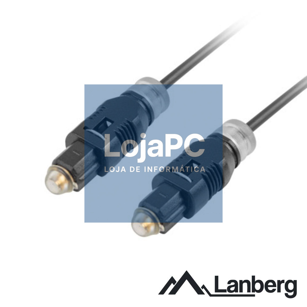 Cabo Fibra Óptica Toslink-Toslink 2m LANBERG