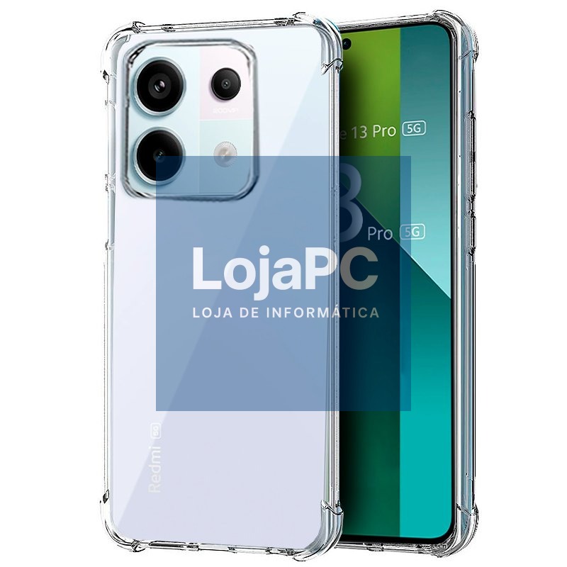 COOL Case for Xiaomi Redmi Note 13 Pro 5G / Poco X6 5G AntiShock Transparent