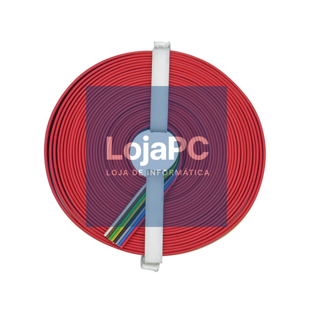 Cabo p/ Fita de LED RGB 8 Condutores 8x0.14 5m DONAU