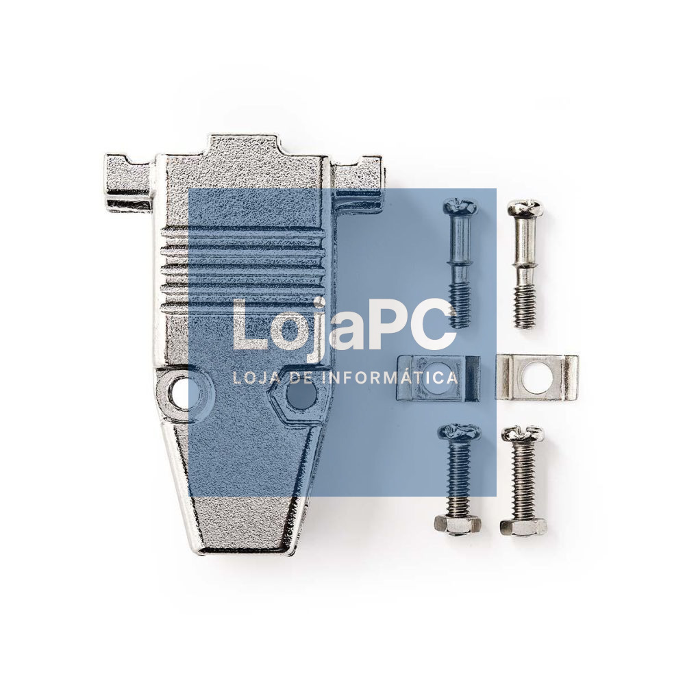 Capa P/ Ficha D-Sub 9p Metálica