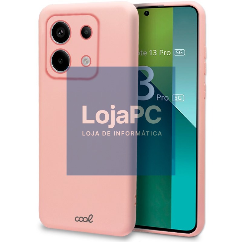 COOL Case for Xiaomi Redmi Note 13 Pro 5G / Poco X6 5G Cover Pink