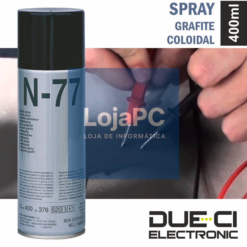 SPRAY DE 400ML GRAFITE COLOIDAL DUE-CI