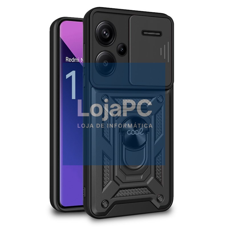COOL Case for Xiaomi Redmi Note 13 Pro Plus 5G Hard Ring Black
