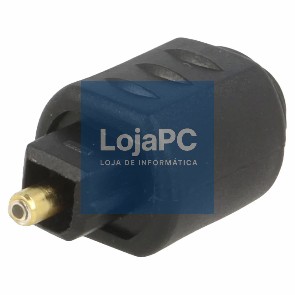Ficha Adaptadora Jack 3.5 Fêmea / Toslink Macho