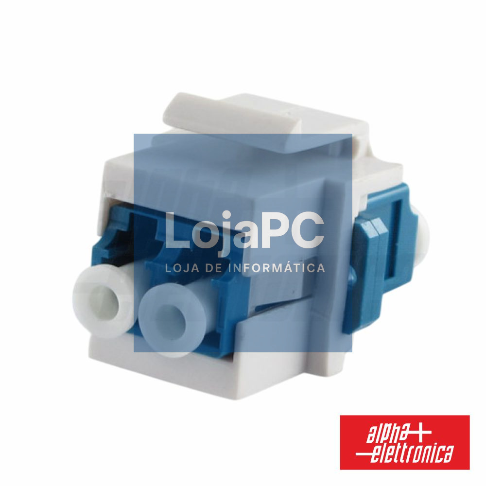 Ficha Fibra Ótica LC/LC Keystone ALPHA