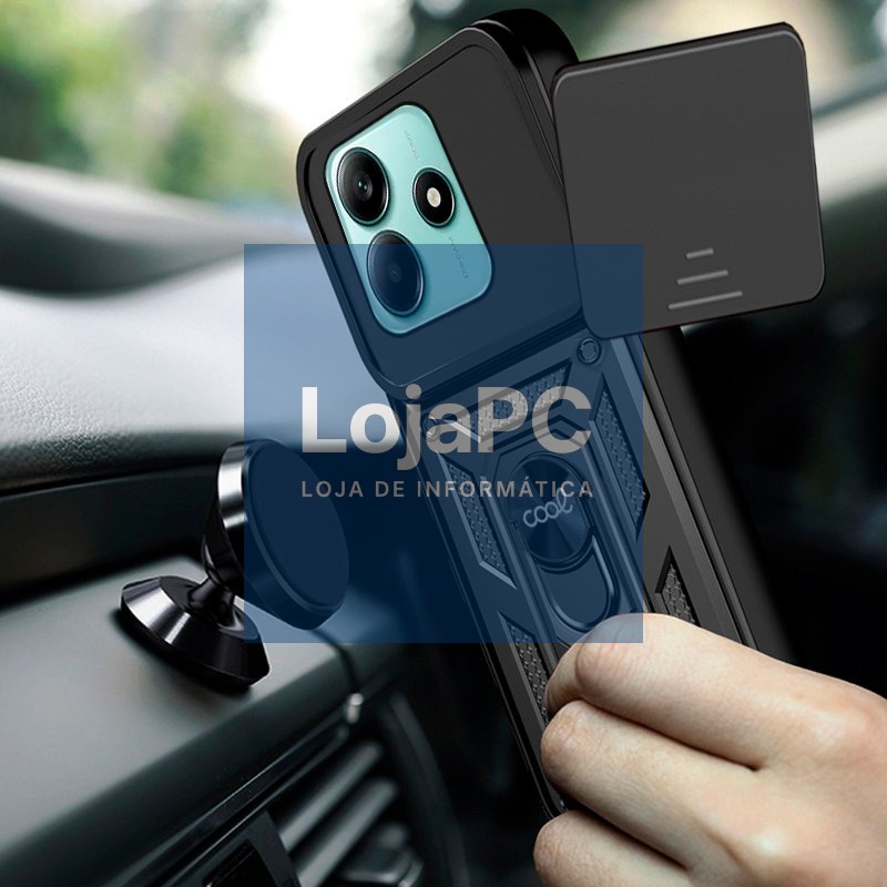 COOL Case for Xiaomi Redmi Note 14 5G Hard Ring Black — imagem 3