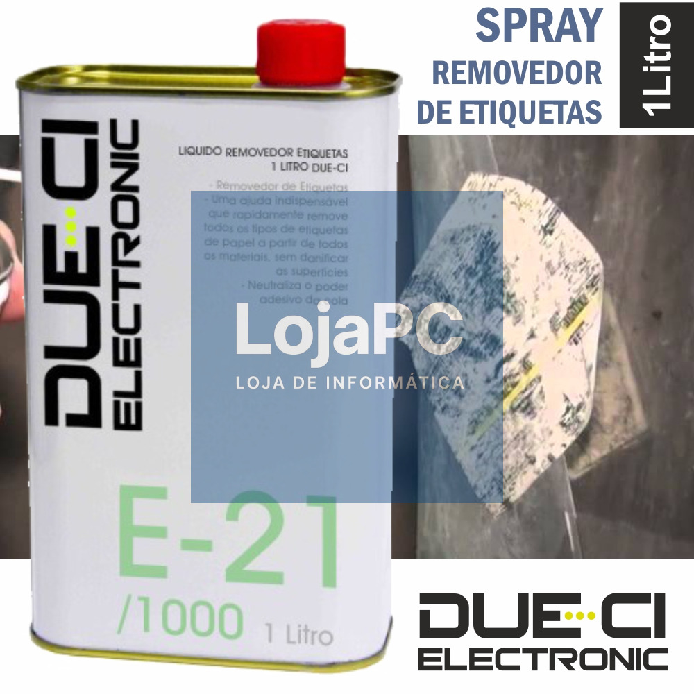 LÍQUIDO REMOVEDOR ETIQUETAS 1 LITRO DUE-CI