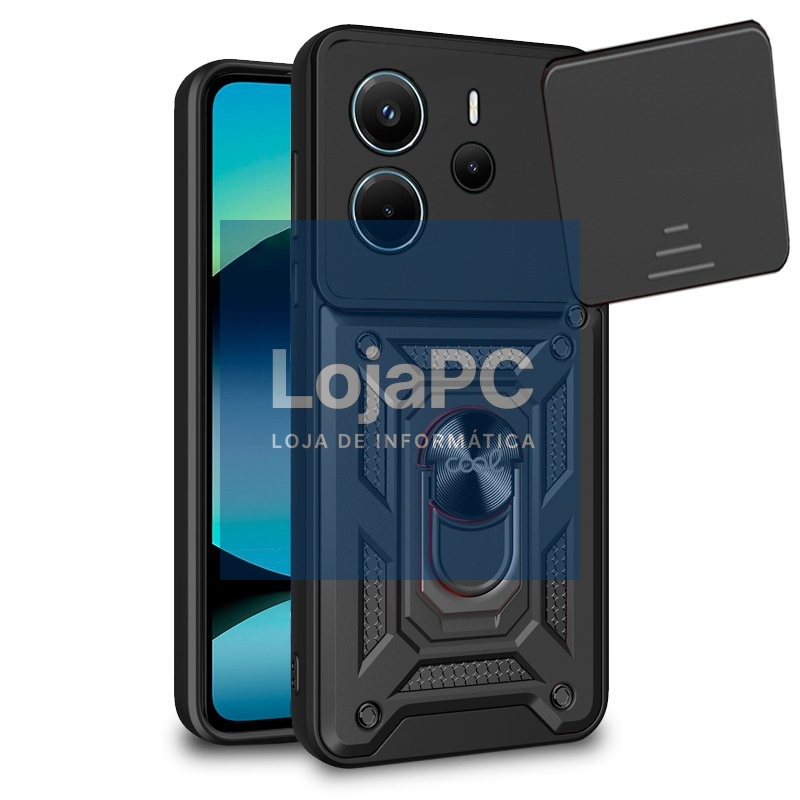 COOL Case for Xiaomi Redmi Note 14 Hard Ring Black