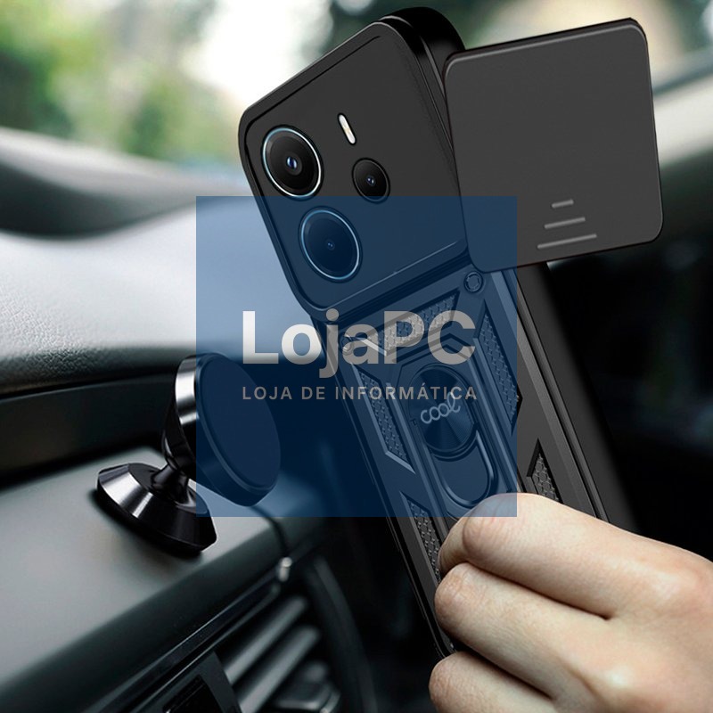 COOL Case for Xiaomi Redmi Note 14 Hard Ring Black — imagem 3