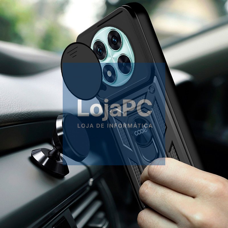 COOL Case for Xiaomi Redmi Note 14 Pro 5G / Note 14 Pro Plus 5G / Poco X7 Hard Ring Black — imagem 3