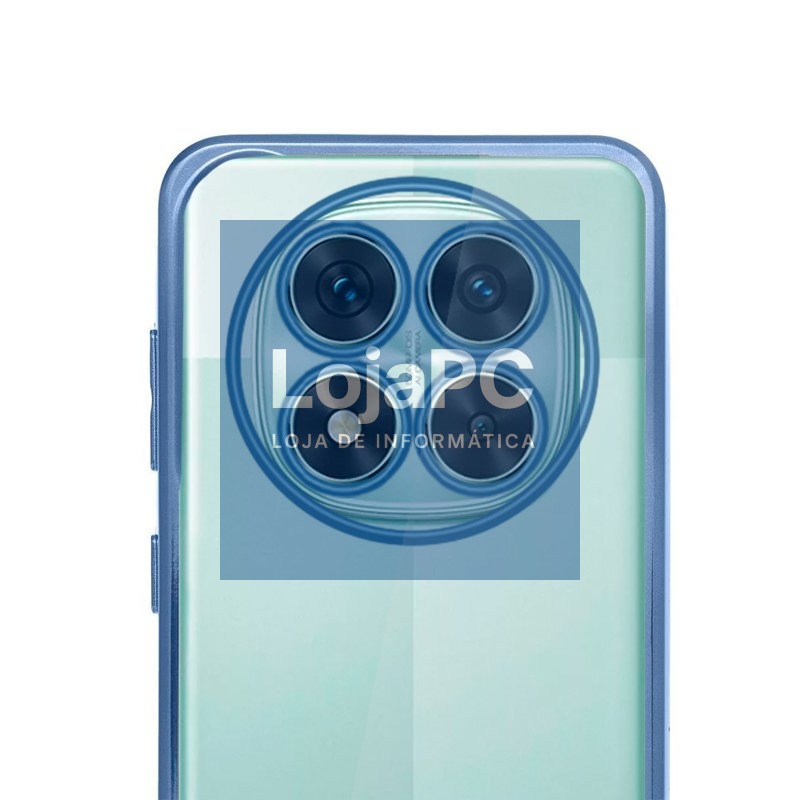 COOL Case for Xiaomi Redmi Note 14 Pro 5G / Note 14 Pro Plus 5G / Poco X7 Metallic Edge (Blue) — imagem 2