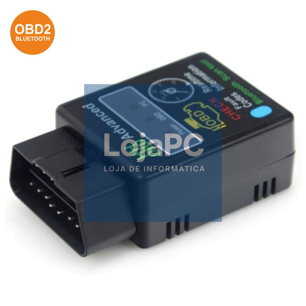 CSCANNER E LEITOR DE CÓDIGO UNIVERSAL OBDII BLUETOOTH