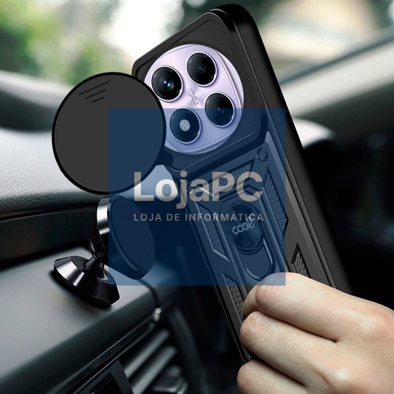 COOL Case for Xiaomi Redmi Note 14 Pro Hard Ring Black — imagem 3