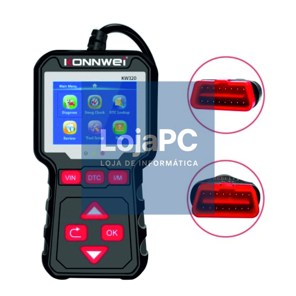 Scanner E Leitor De Código Universal OBD2