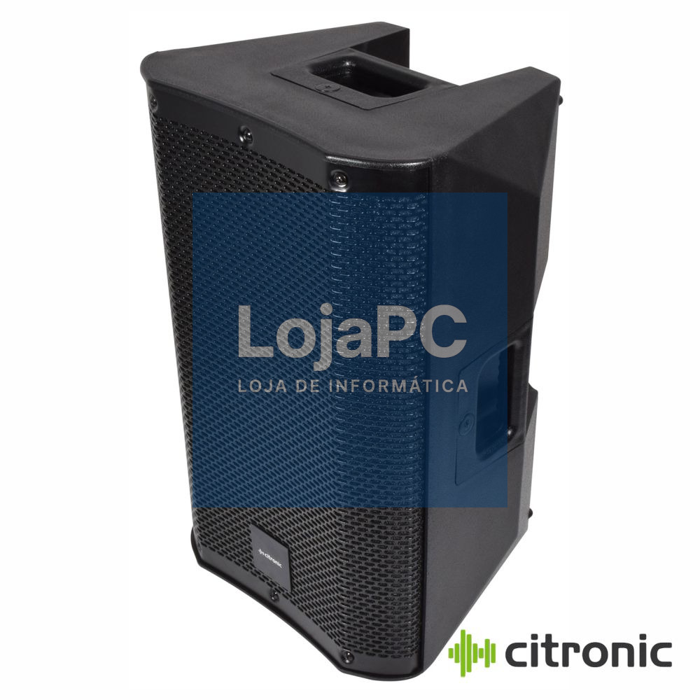 Coluna Amplificada 10" 440W DSP USB/SD/BT CITRONIC