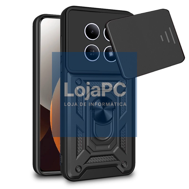 COOL Case for Xiaomi Redmi Note 15 Pro 5G Hard Ring Black