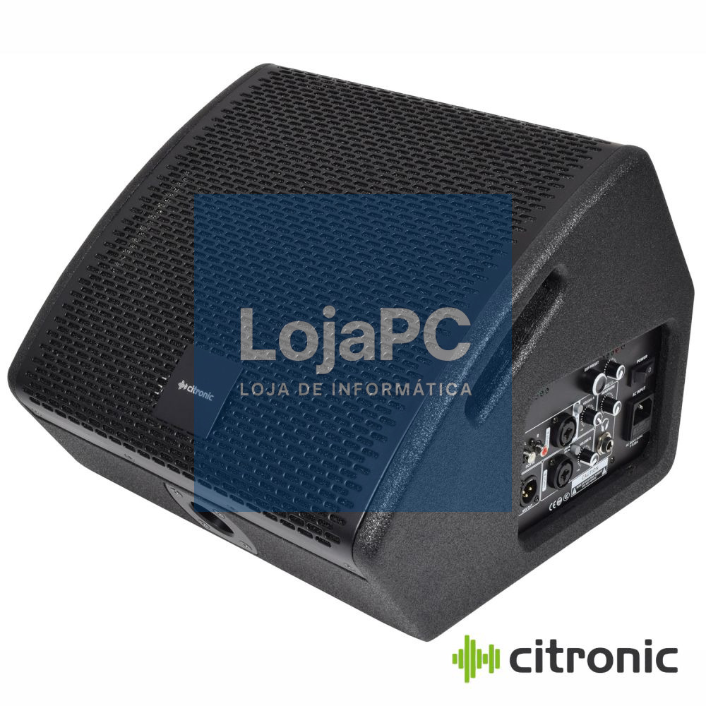 Monitor De Palco Amplificado 10" 400W BT/DSP CITRONIC
