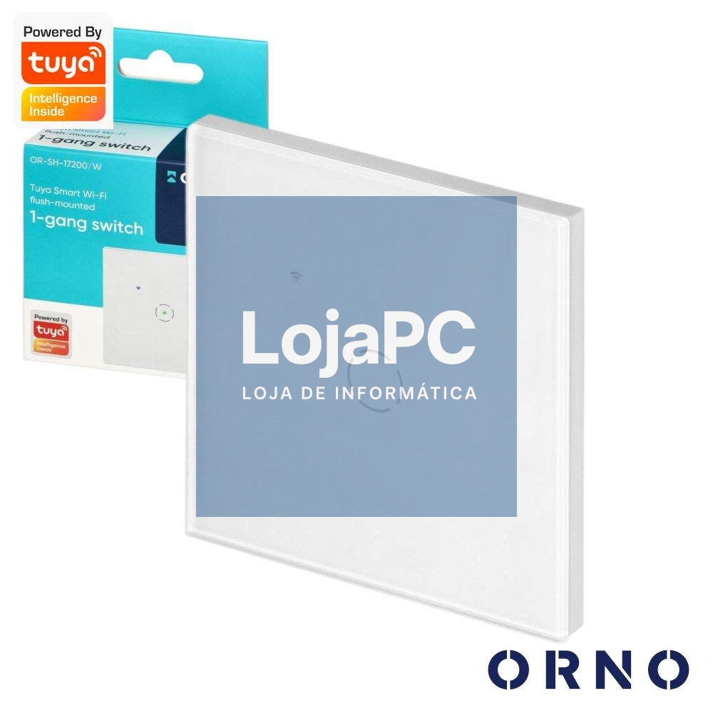 Interruptor Parede Wifi C/ Painel Tátil De 1 Via ORNO