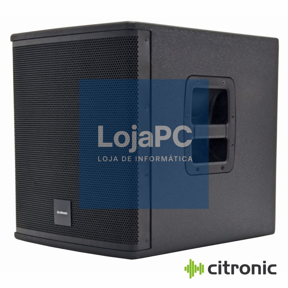 Subwoofer Amplificado Profissional 12" 700W CITRONIC