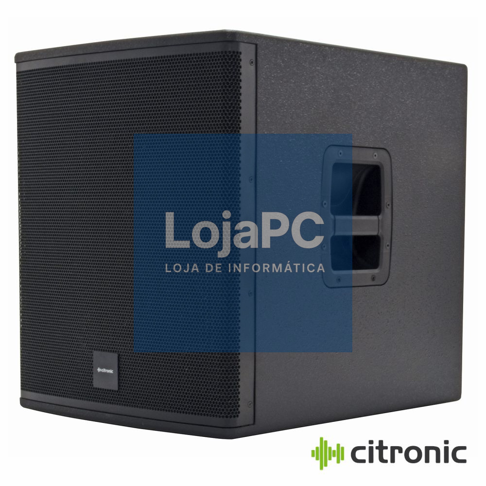 Subwoofer Amplificado Profissional 15" 900W CITRONIC