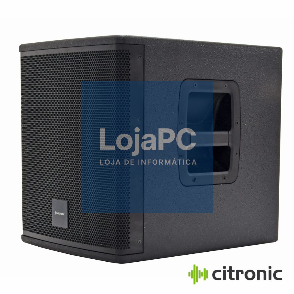 Subwoofer Amplificado Profissional 10" 500W CITRONIC