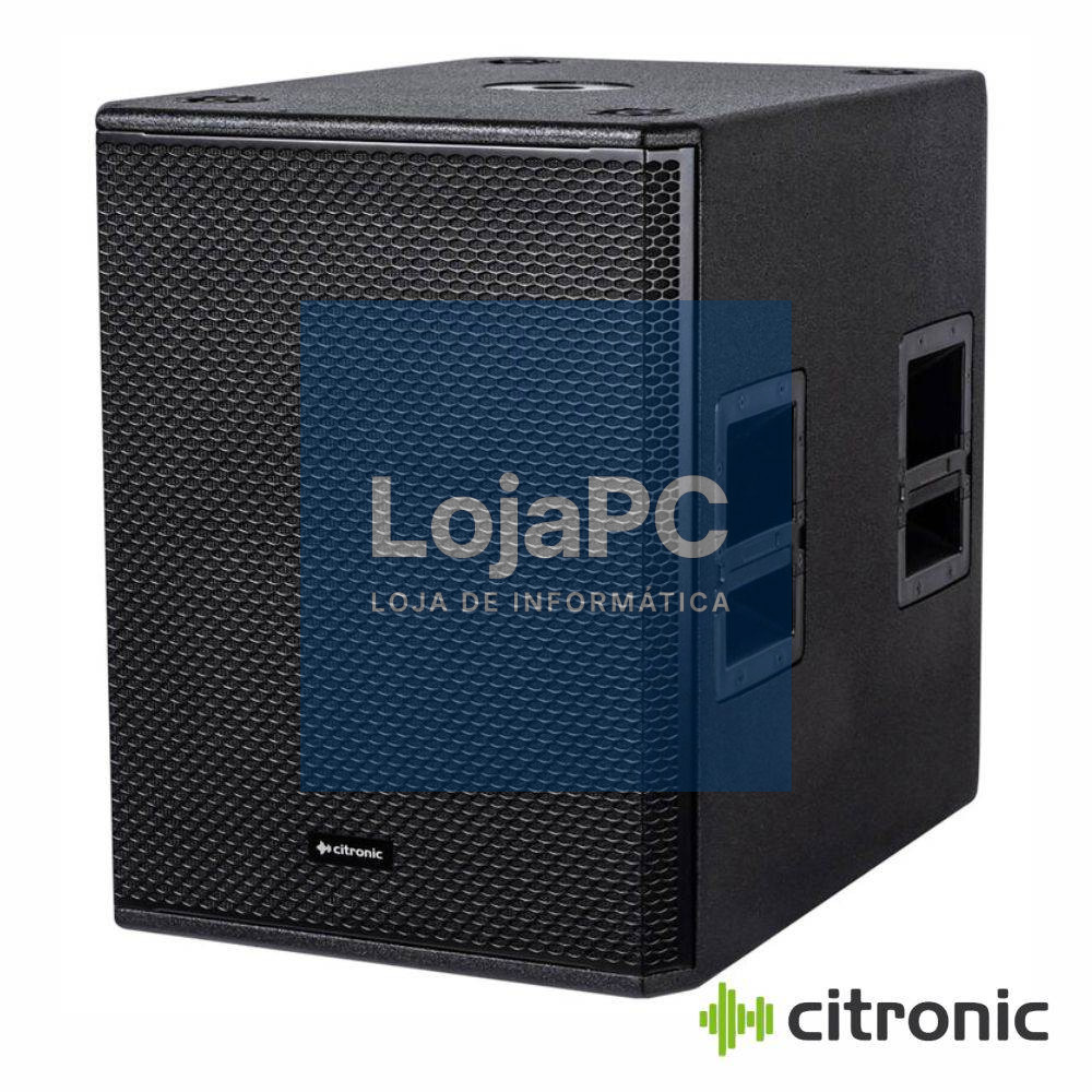 Subwoofer Amplificado 15" 2400W DSP CITRONIC