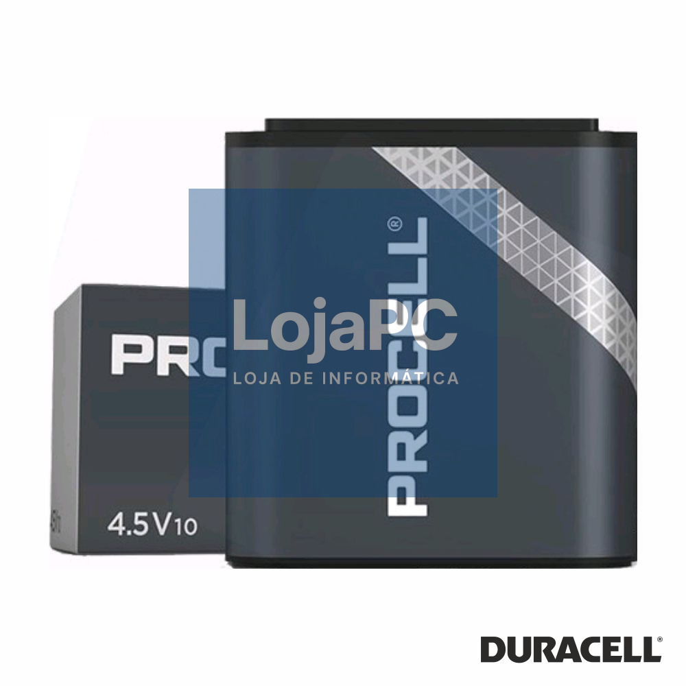 Pilha Alcalina 3LR12 4.5V 10X Industrial PROCELL