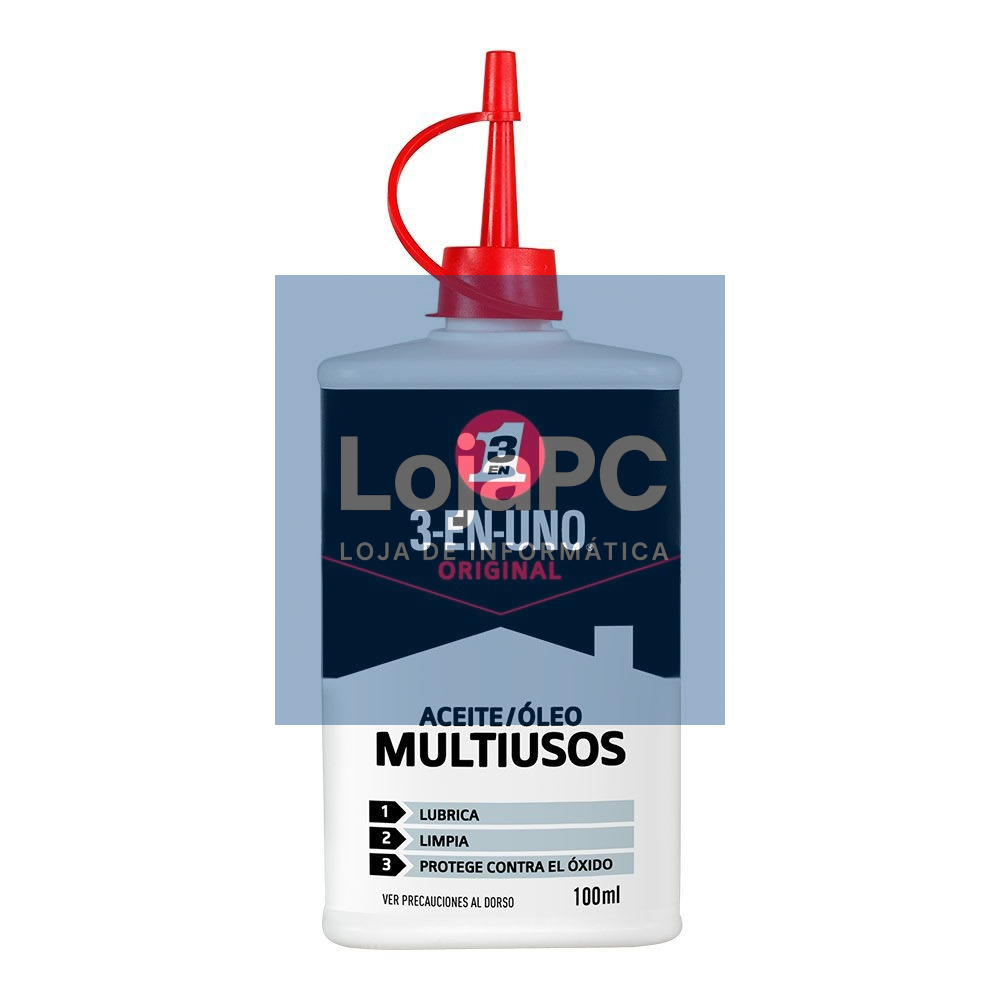 Óleo Lubrificante Multiusos 100ml 3-EN-UNO WD40