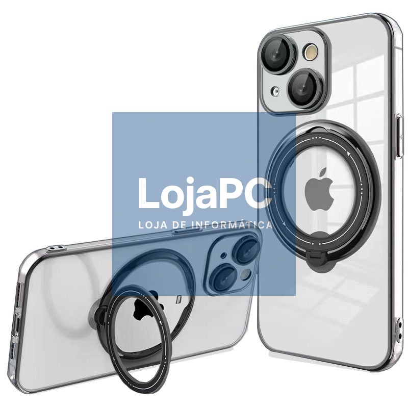 COOL Cover for iPhone 14 Plus Magnetic Ring Black
