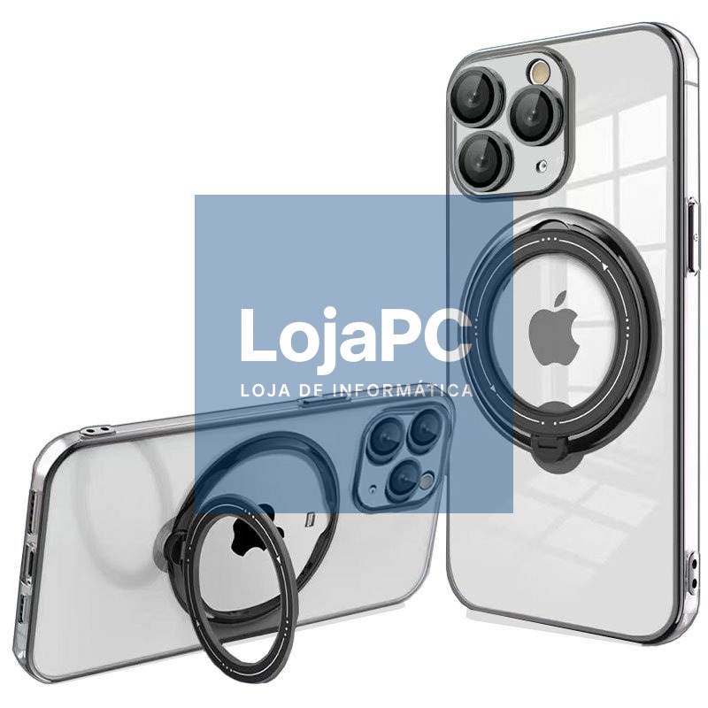 COOL Cover for iPhone 14 Pro Magnetic Ring Black