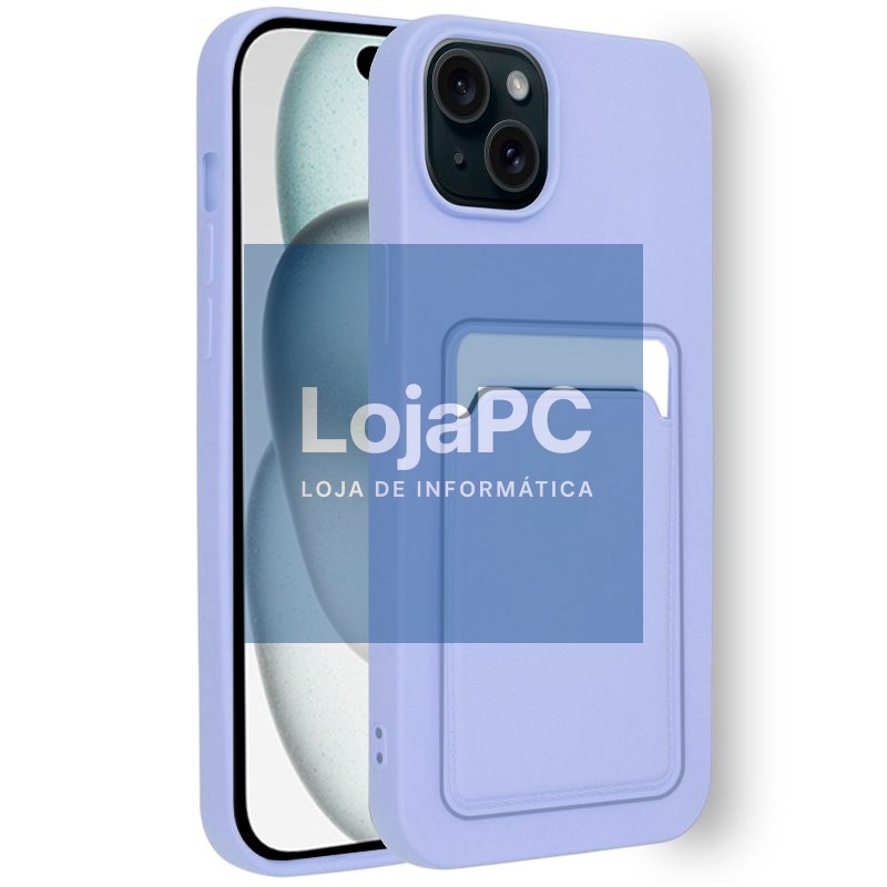 COOL Cover for iPhone 15 Card Purple
