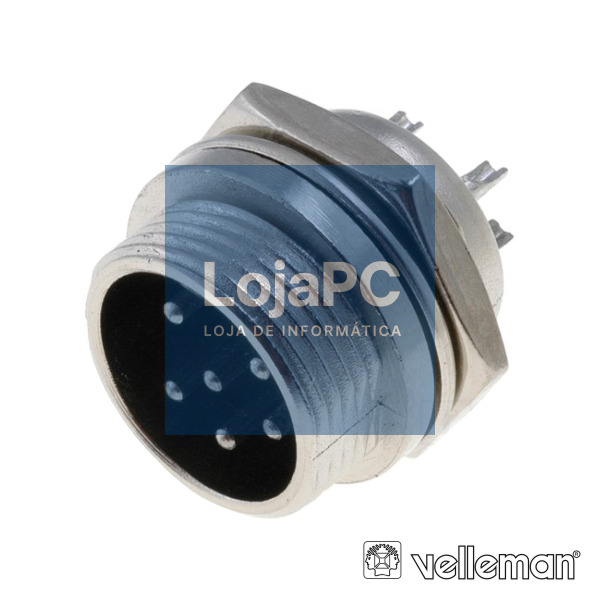 CONECTOR MACHO 6P P/ CHASIS VELLEMAN