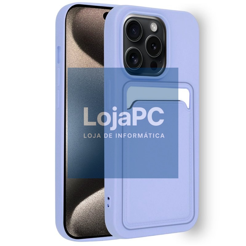 COOL Cover for iPhone 15 Pro Max Card Purple