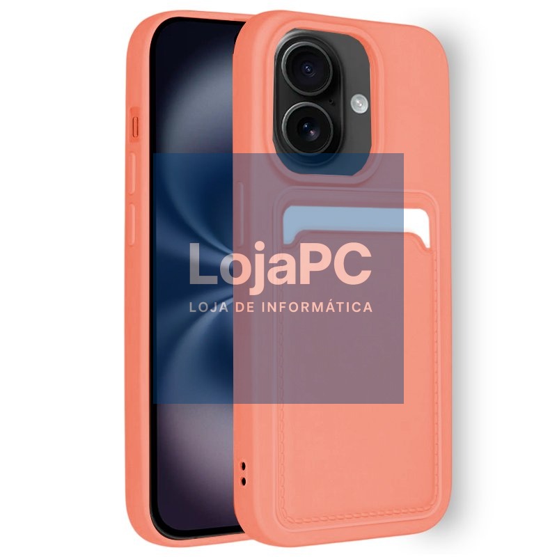 COOL Cover for iPhone 16 Card Pink