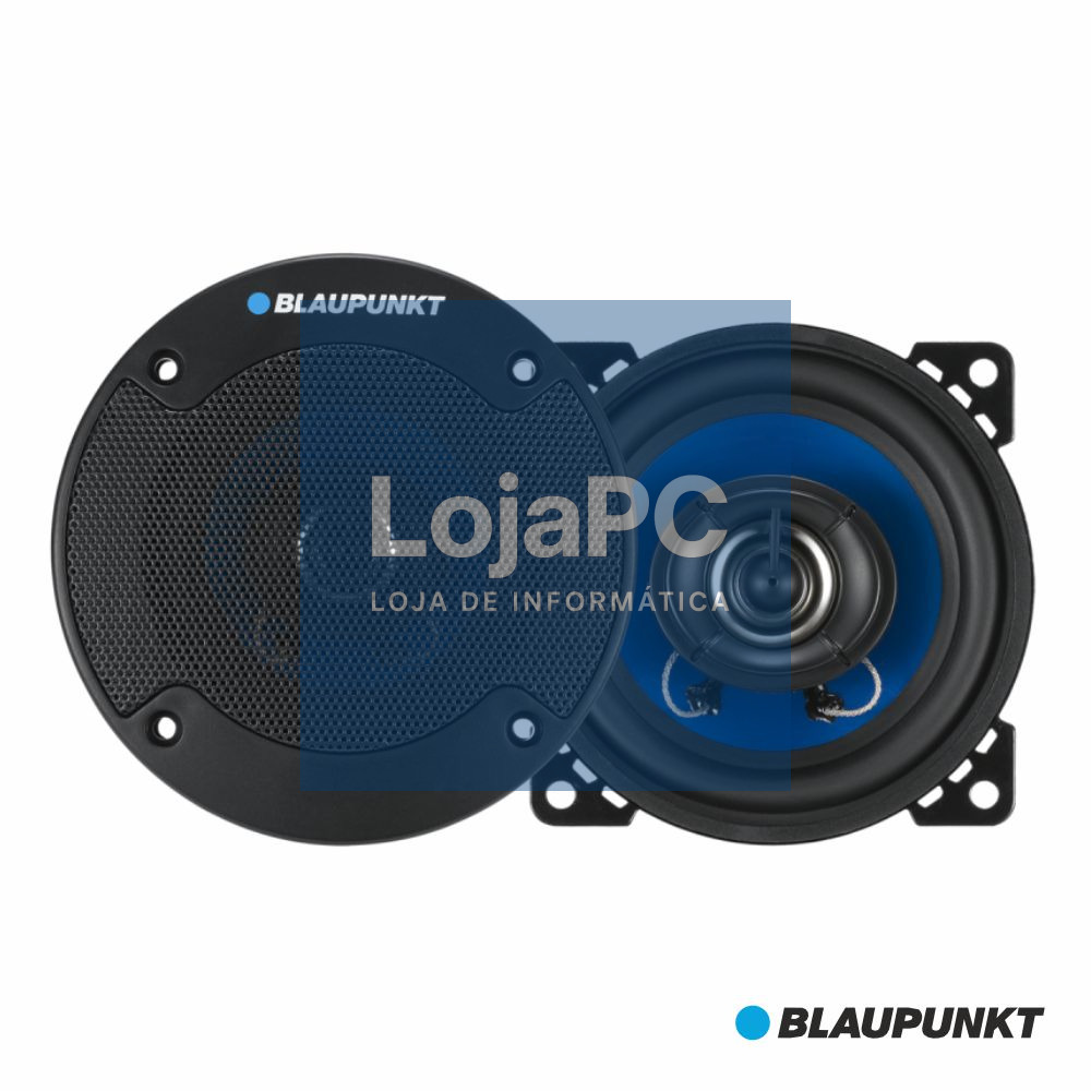 Conjunto 2 Colunas Auto 2 Vias 210W 4" BLAUPUNKT