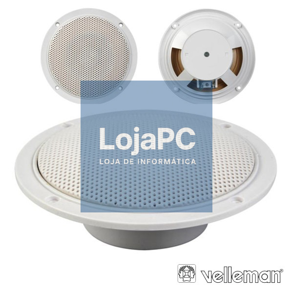 CONJUNTO 2 COLUNAS 5" C/ GRELHAS ESTANQUES 80W