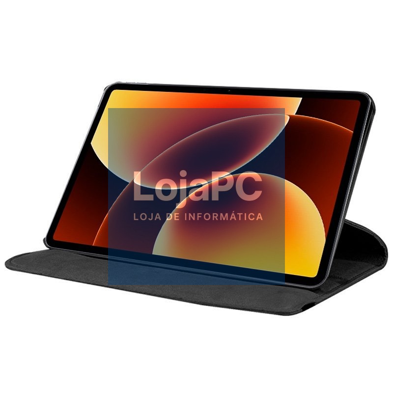 COOL Cover for Xiaomi Pad 7 / 7 Pro / 8 / 8 Pro Rotating Leatherette Black — imagem 2