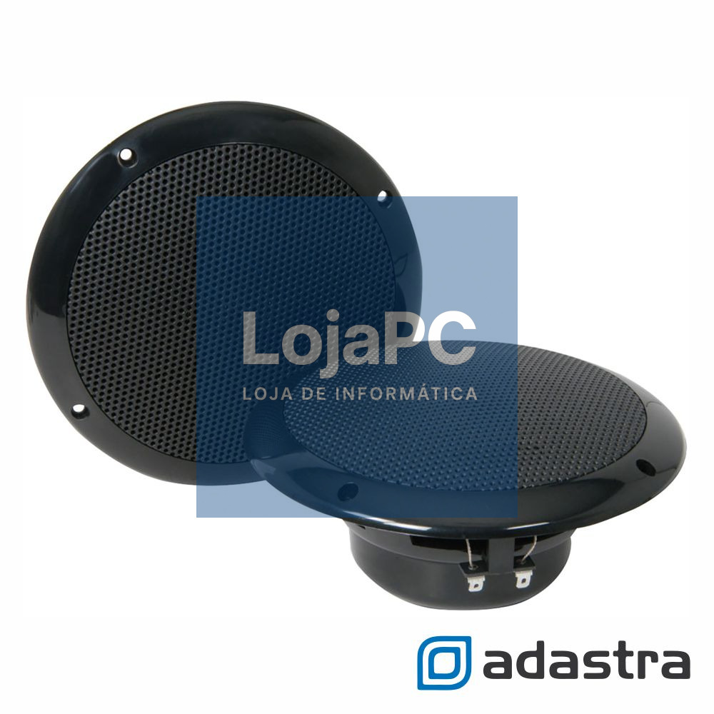 Conjunto de Colunas Teto 100W 6.5" IP35 Preto ADASTRA