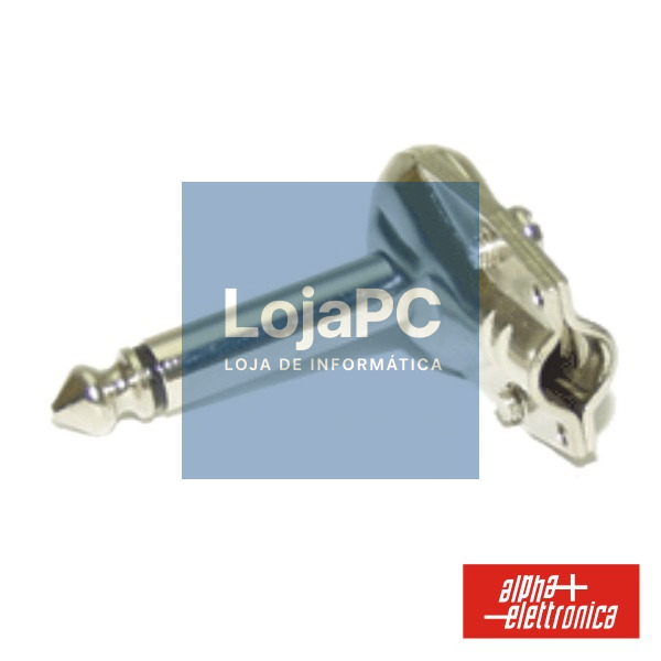 FICHA JACK 6.35MM MACHO MN 90º