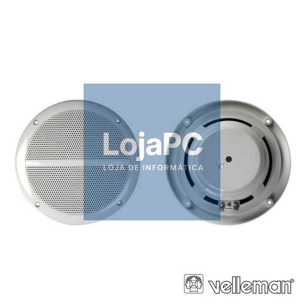 CONJUNTO 2 COLUNAS 6,5" C/ GRELHAS ESTANQUES 120W
