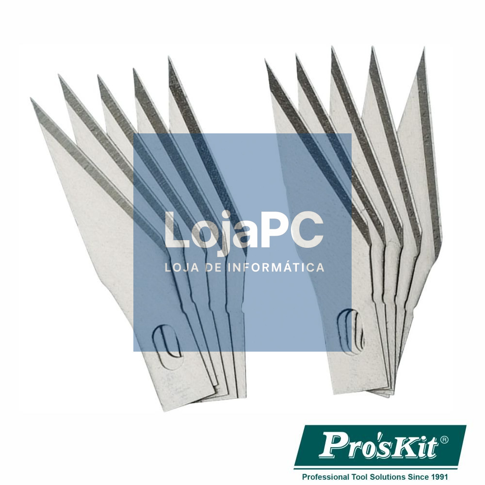 Conjunto 10 Lâminas P/ X-Ato Precisão PROSKIT