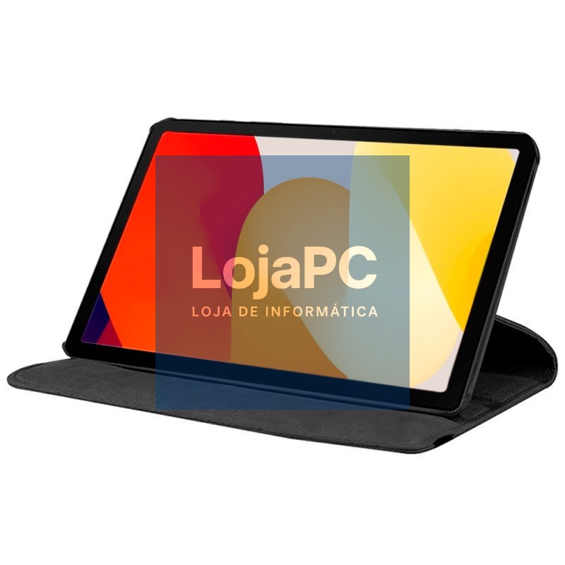 COOL Cover for Xiaomi Redmi Pad SE Rotating Leatherette Black — imagem 2