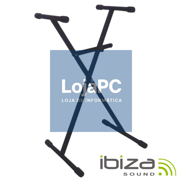 SUPORTE P/ TECLADO BLOQUEIO 65-96CM 50KG IBIZA