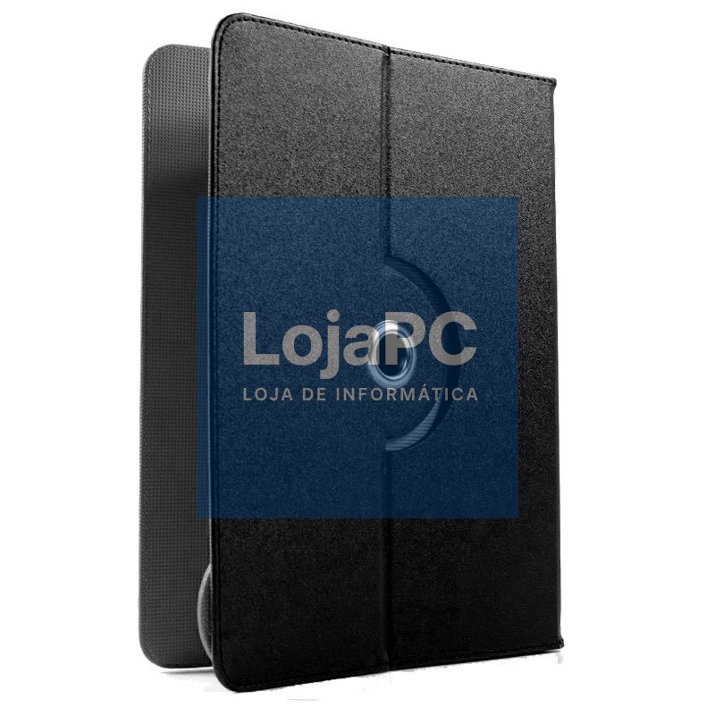 COOL Ebook / Tablet 7 inch Leatherette Black Rotating Case — imagem 2