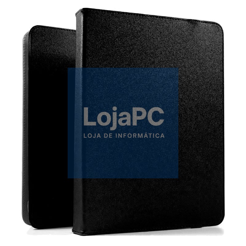 COOL Ebook / Tablet 7 inch Leatherette Black Rotating Case — imagem 3