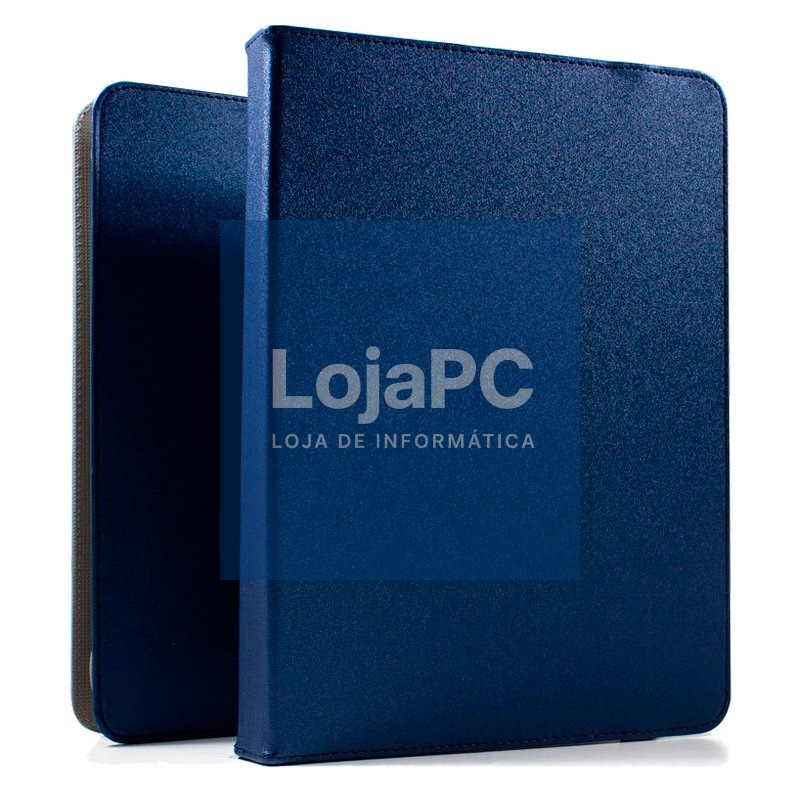 COOL Ebook / Tablet 9 inch Smooth Blue Rotating Case — imagem 3