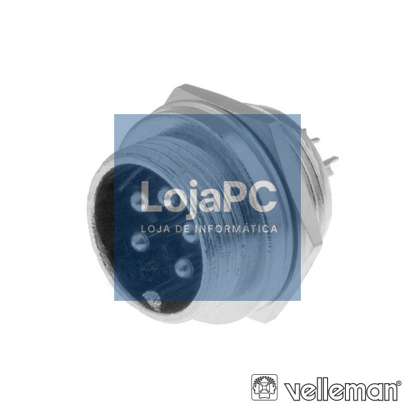CONECTOR MACHO 5P P/ CHASIS VELLEMAN